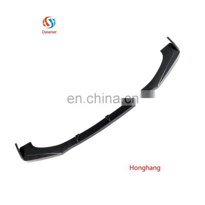 Honghang Factory Supply New Style Front Lips, Carbon Fiber Color Universal Front Bumper Lips  For All Coupes And Sedans