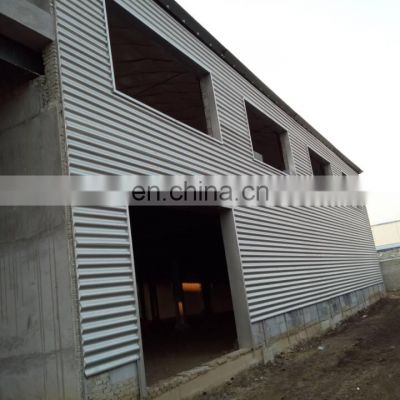 High Quality Q355b Prefabricated Steel Structure With 8mm steel plate