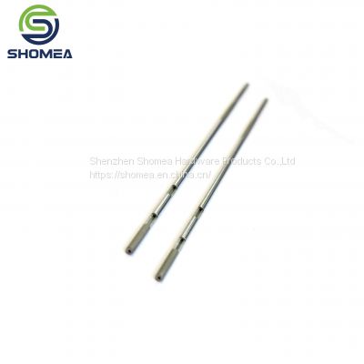 SHOMEA Customized Small Diameter 304/316L Stainless Steel Torque Tube with slotted