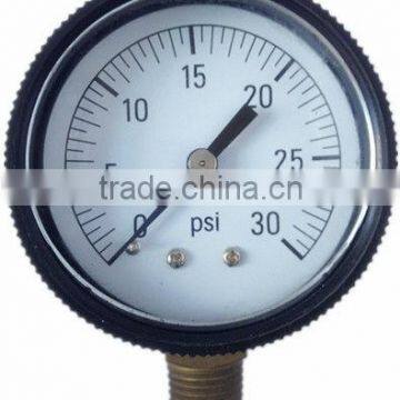 Y50A2 Standard Manometer With Special Plastic Case, Back Coonction