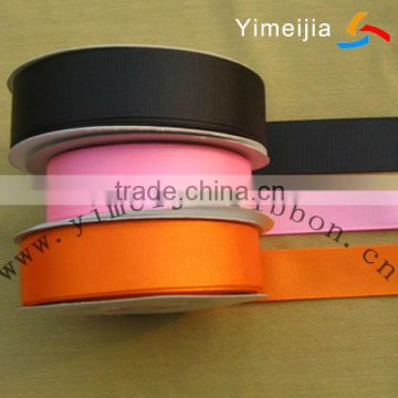 1 inch wide color polyester grosgrain ribbon tape