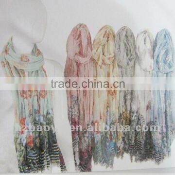 Wholesale Hot scarf Fashion cheap scarf Printed Scarves