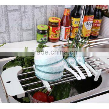 S/S+ABS 18*46*2 KITCHEN SINK DISH DRAINER