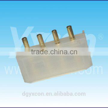 Dongguan manufacturer 4pin 180 degree single row wafer connector