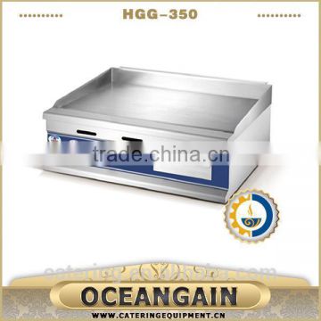 HGG-350 industrial stainless steel gas grill for kitchen