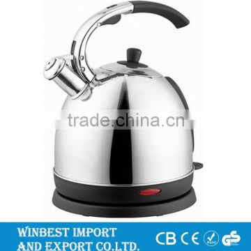 2015 Hot Sale Stainless Steel Electric Kettle