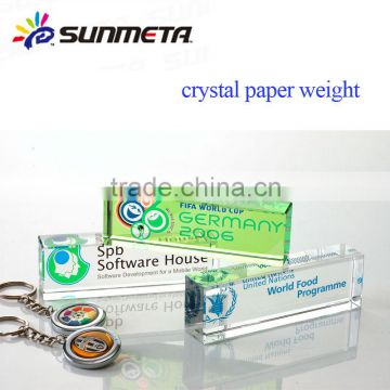crystal paper weight china manufacturer