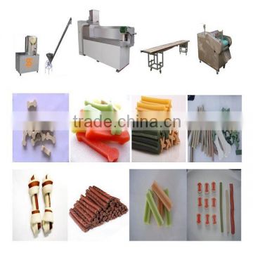 Factory Direct Supplier Fully Automatic Dog chews gum extrusion machine