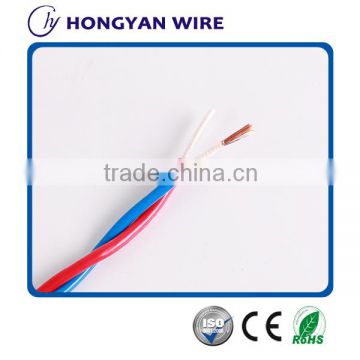 3 core electric cable and electrical wires PVC Insulation Flexible twisted wire with good quality