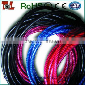Colorful Covered Galvanized Steel Wire Rope/ Steel Cable