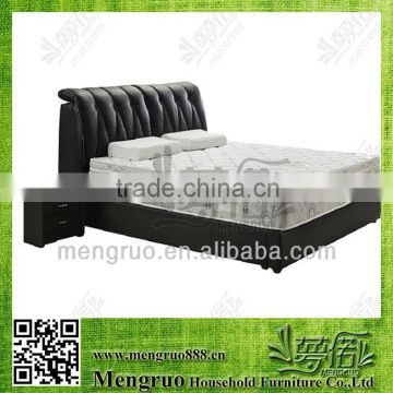 two foldable spring mattress with euro top / two fold mat MR-YF040