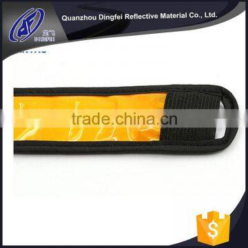 buy direct from china wholesale customized logo cheap kids reflective slap band