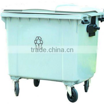 outdoor EN840 HDPE garbage bins