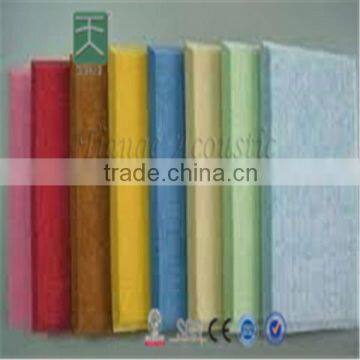 class room Polyester fibre bass trap panels