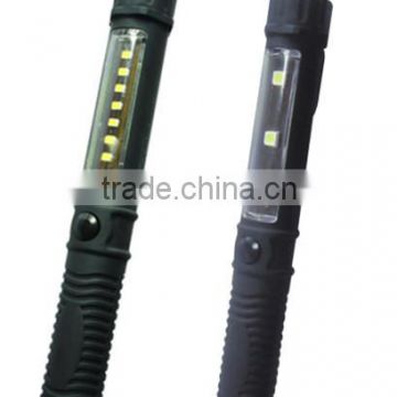 Dry Battery Pen Clip LED Flashlight Torch