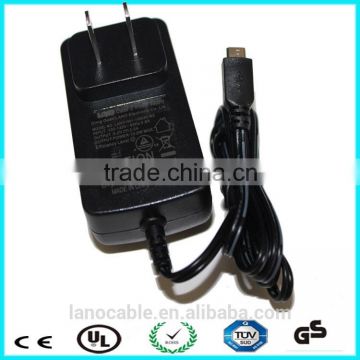 US plug micro usb 5v 1a power adapter