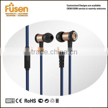 Fashion design earphone/earbuds for 2016 China wholesale