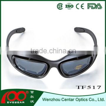 2016 Hot selling custom super clear vision cycling glasses , safety glasses