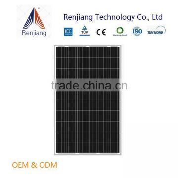 factory direct supply 250watts solar panels with reasonable price 30V