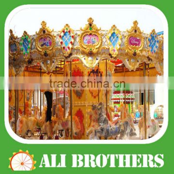 [Ali Brothers] Attractions Alibaba Fr Amusement Rides Kids Musical Carousel For Sale