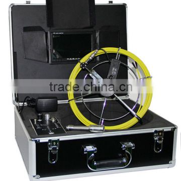 ABS Case Pipe Inspection Camera System with meter counter and keyboard710DKC Waterproof / Weatherproof