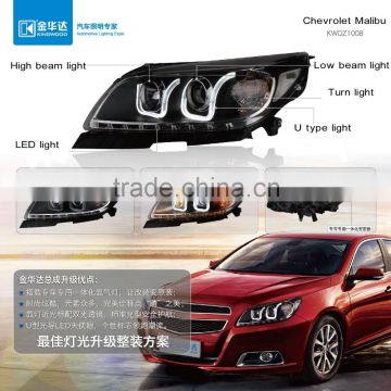 Headlight within high beam light turn light led light for Chevrolet Malibu