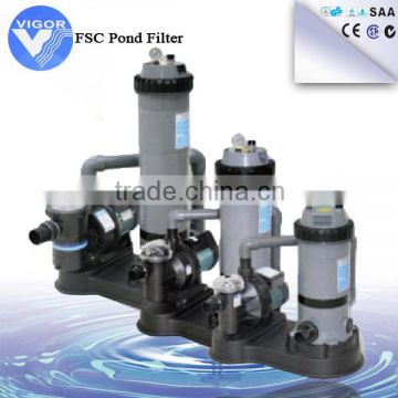 Paper cartridge pool water filters