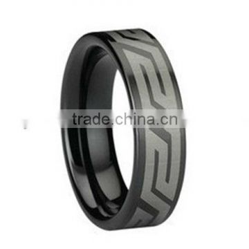 8MM BlackTungsten Carbide Ring, Hot selling ring gift