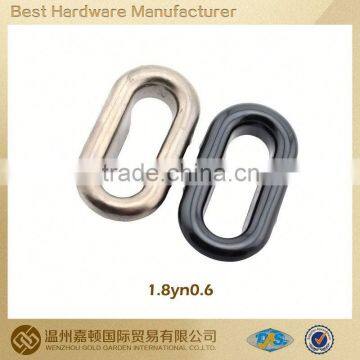 fashion high quality Oval shape metal eyelet