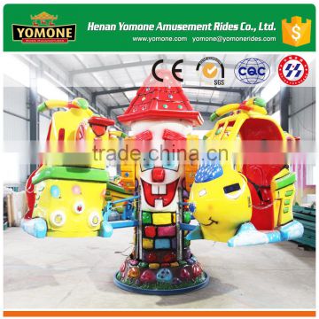 Helicopter Type Attractions Amusement Rides Self Control Big Eye Airplane
