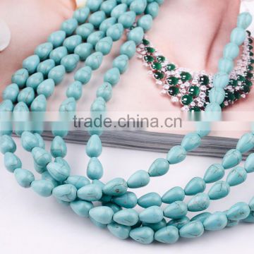 2016 new fashon hot sale korean japan jewelry stone green bead 12MM 14MM 15MM 16MM 24MM cheap DIY turquoise bead bracelet