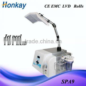 SPA9 New Portable Oxygen Jet Peel Machine& Spray Oxygen Facial Equipment Facial Skin Care Beauty Salon Equipment Improve Allergic Skin