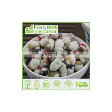 HACCP,ISO,BRC,HALAL Certification wasabi coated beans mix