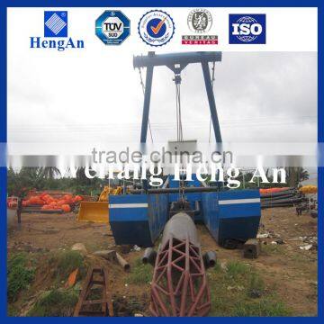 cutter suction river sand dredger