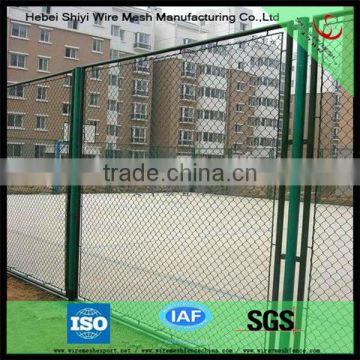 stadium fence in green pvc fence (ten years factory)