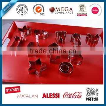 Stainless steel cookie cutter biscuit maker ,custom design cake mold, different types of hand works