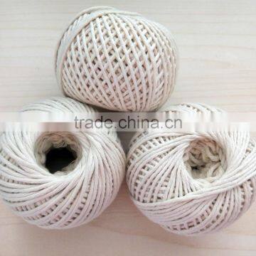 3 strand cotton twisted rope ball shape