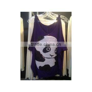 2017.5.1, 100% cotton lady women knitting jersey vest top tshirt