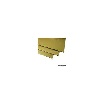Sell Gold / Silver Brushed Aluminum Composite Panels