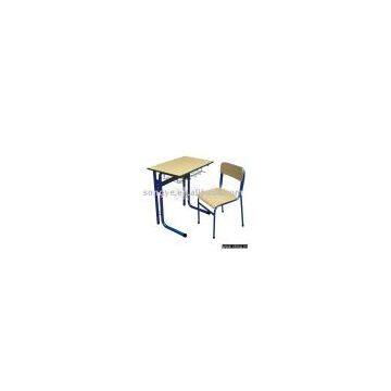 Bigger size Student Single Desk & Chair