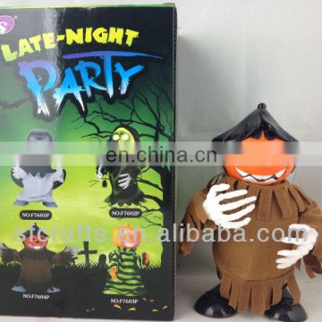 2013 New halloween toy,b/o dancing toy, scarecrow toy