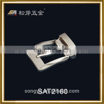 China Songa Factory Plated Belt Buckle, Custom Belt Buckle, Zinc Alloy Pin Buckle