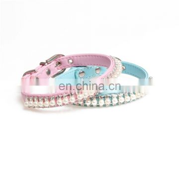 Best selling factory direct pearl pet dog collar cat collar
