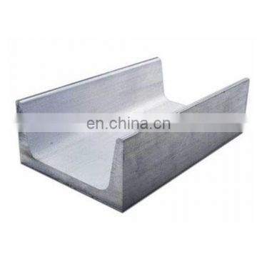 Cold Formed Q235 SS400 Galvanized steel U channel 41x21