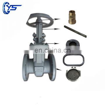 High pressure WCB stainless steel disc body gate valve carbon steel