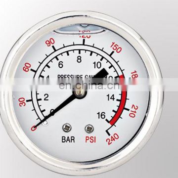 BM003  stainless steel manometer  pressure gauge