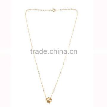 Unisex simple wedding gold fancy long chain necklace designs bulk