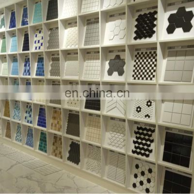 Cheap price factory provide swimming pool tiles Bule ceramic mosaics