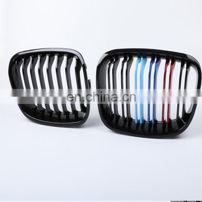 For BMW 1 series F20 Double Line Three Color High Quality Grille