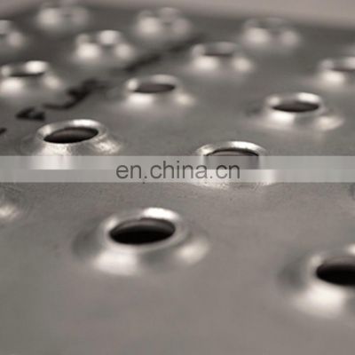 Non slip Perforated Sheet Raised Holes Dimple Plate